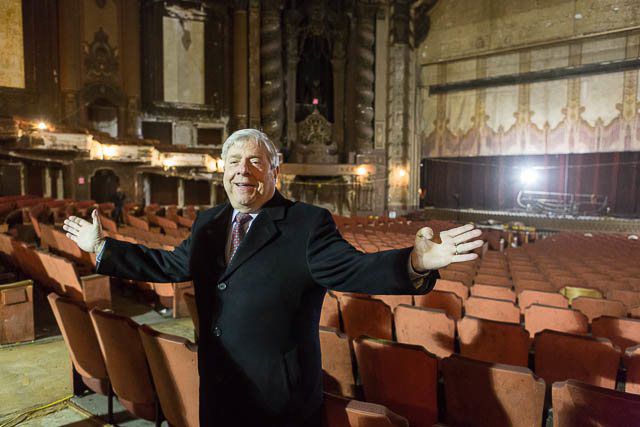 Marty does his best Gloria Swanson inside of the Loew's Kings Theater. 